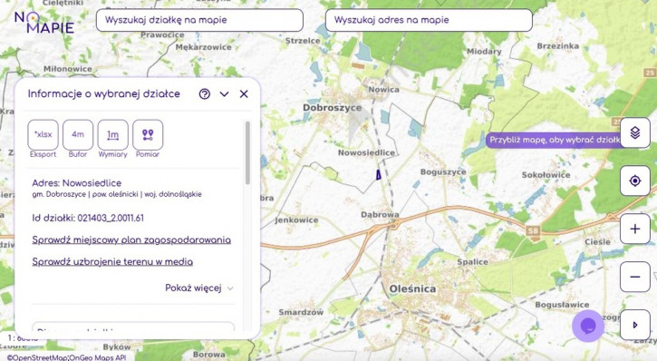 Działka Sprzedaż Nowosiedlice 7